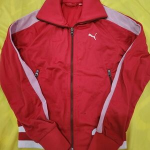 Puma Red Track Jacket
